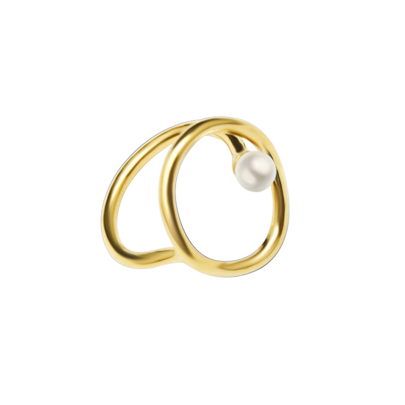 Custom fine jewelry pearl rings
