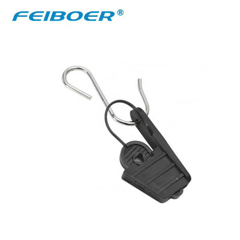 S-hook Fiber Optic Drop Kabel Clamp