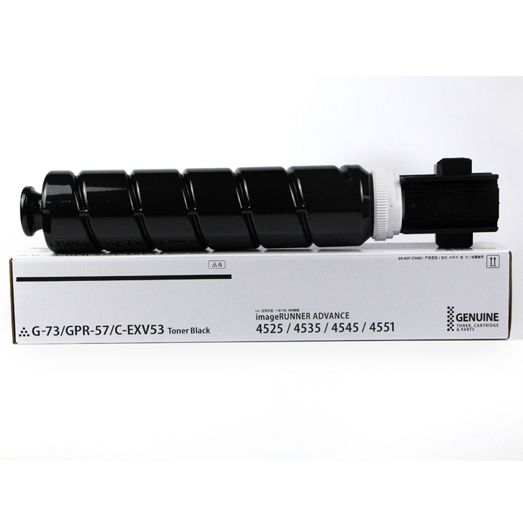 Genuine Canon NPG73 GPR57 C-EXV53 Black Color Powder Toner Cartridge Printer Compatible for Canon iR 4525 4535 4545 4551