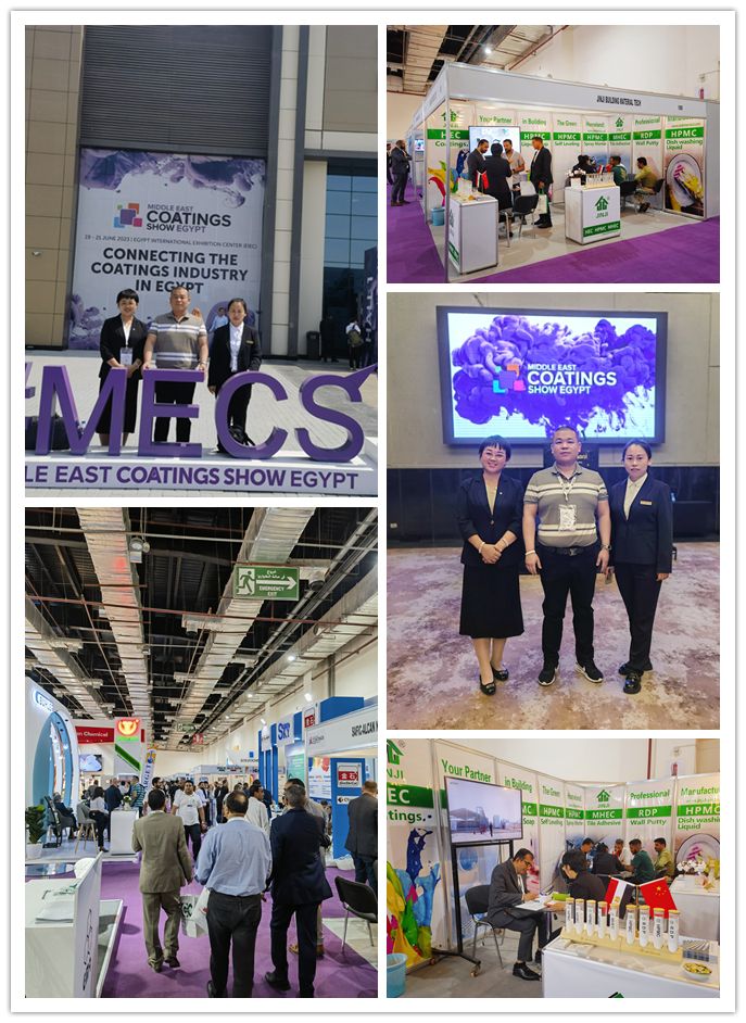JINJI CHEMICAL get a great successful in the 2023 MECS- Egypt.  (2023 Middle East Coatings Show - Cairo, Egypt)