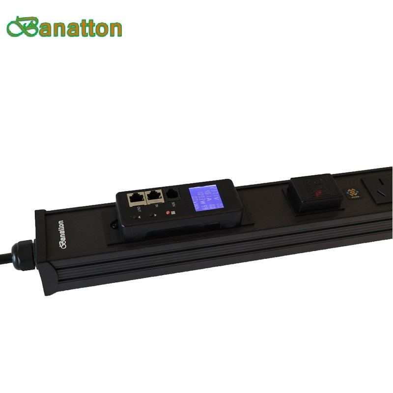 Banatton Smart Metered Rack Switched C19 C13 Power Distribution Unit Intelligent PDU for Mining and Data Center