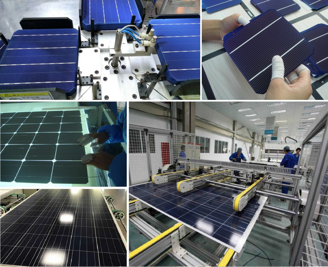 China 300 Watt Solar Panel 12 Volt Monocrystalline Solar Cell Modul Off Grid Poly Solar Panel