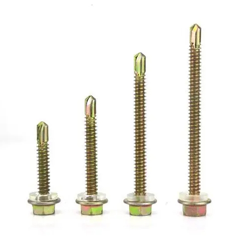 Colored hexagonal drill tail screwsColored hexagonal drill tail screw3b9b