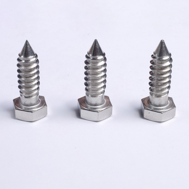 Colored zinc plated hexagonal head self tapping screws1 (1)754