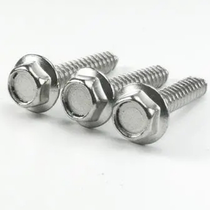 Colored zinc plated hexagonal head self tapping screws1 (2)tzr