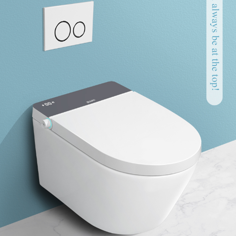800series Ticari Duvara Monte Akıllı Tuvalet Az yer kaplayan