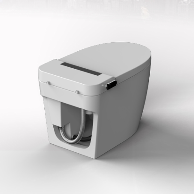 Toilettes intelligentes série 500, conception de processus transparente, matériau amortisseur