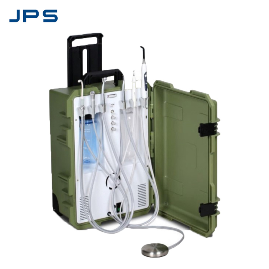 Высококачественная портативная стоматологическая установка JPS130D Deluxe Портативная установка