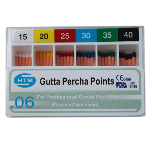 2021 wholesale price Disposable Dental Kit -
 Dental Disposable Gutta Percha Points T0.04T0.06 Greater Taper - JPS DENTAL