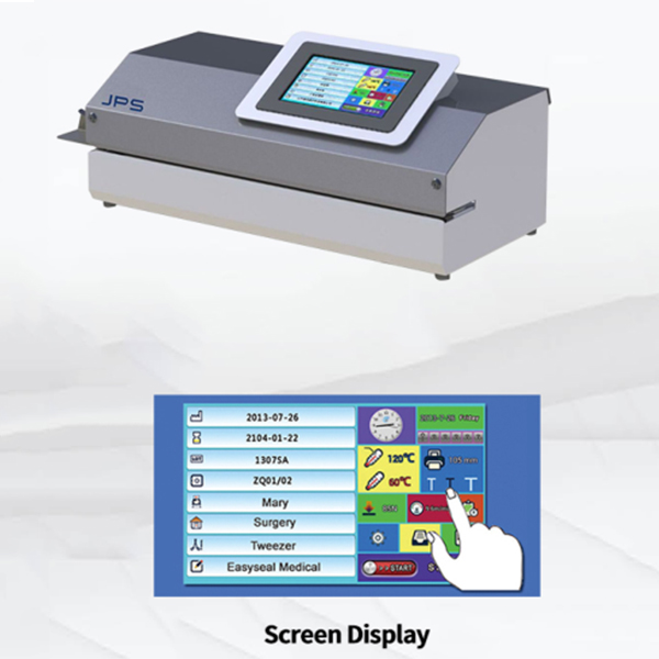 2021 Китай яңа дизайн авыз хирургиясе стериль пакеты - JPSE -03T сенсорлы экран мөһерләү машинасы - JPS DENTAL