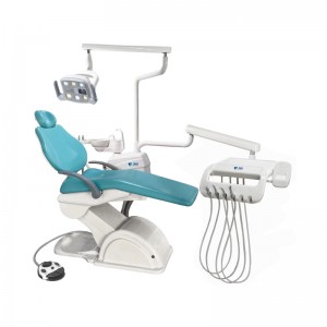 E20A PLUS tandartsstoel gemonteerde tandartsunit