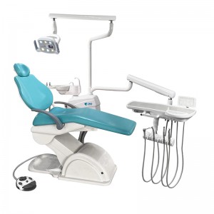 E20A PLUS tandartsstoel gemonteerde tandartsunit