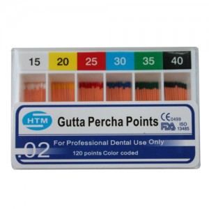 Dental Disposable Gutta Percha Points 0.02 Taper
