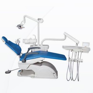 의자에 의하여 거치되는 치과 단위 중간 수준 치과 의자 JPSE20A