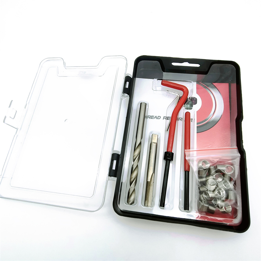 Kit de reparación de rosca de inserción de hilo de alambre de tamaño único