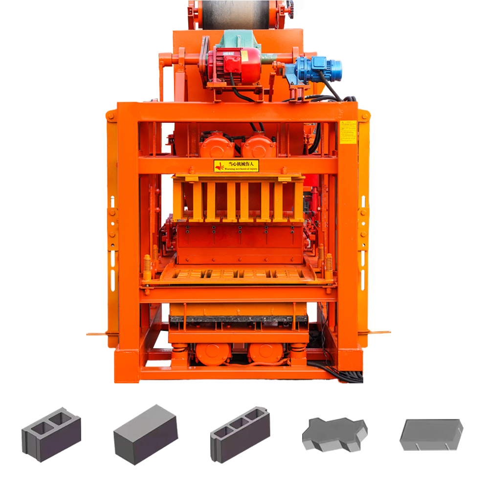 QTJ4-25 Automatic concrete brick/block making machine