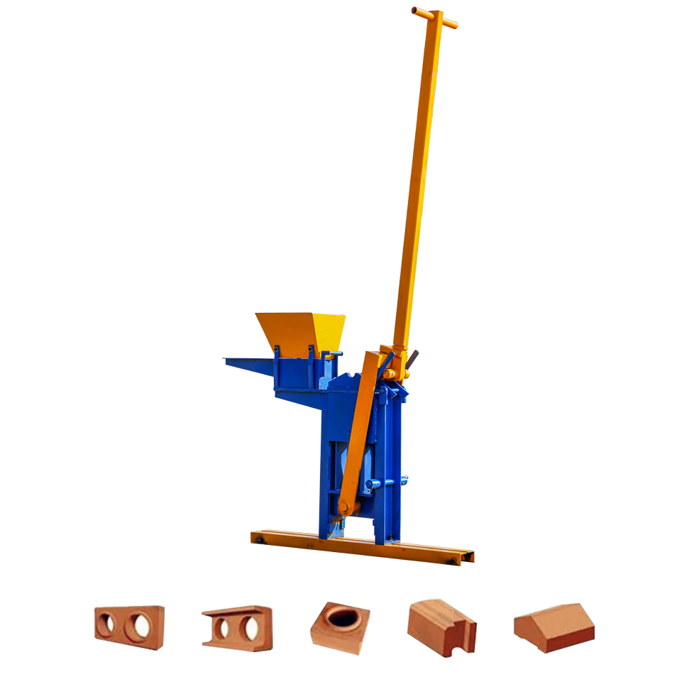 QMR2-40 Manual clay brick/block making machine