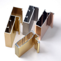 OEM factory Kitchen Cabinet aluminium Frame ProfileHandle Profile (6)edh