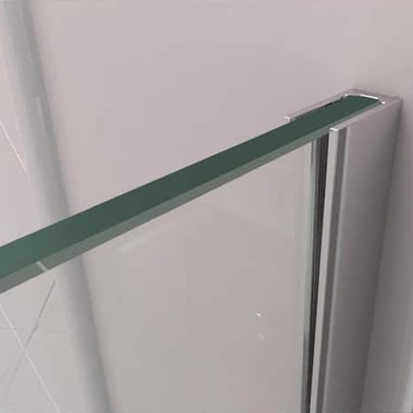 Factory supplied anodized aluminum U-Channel for Shower room (5)msy