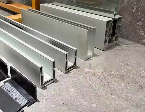 U Channel Balustrade Aluminum Glass Railing (13)uz0