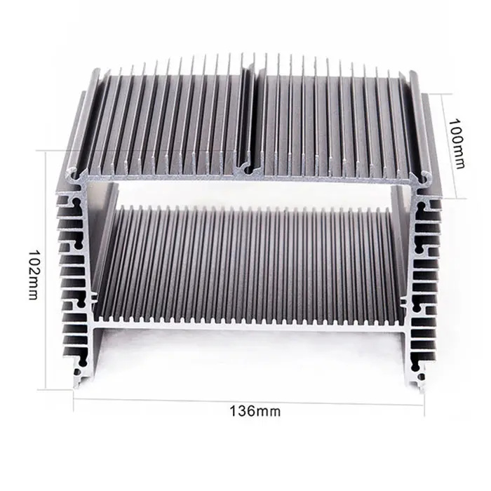Extruded Industry Aluminum Cooling Radiator (2)la6