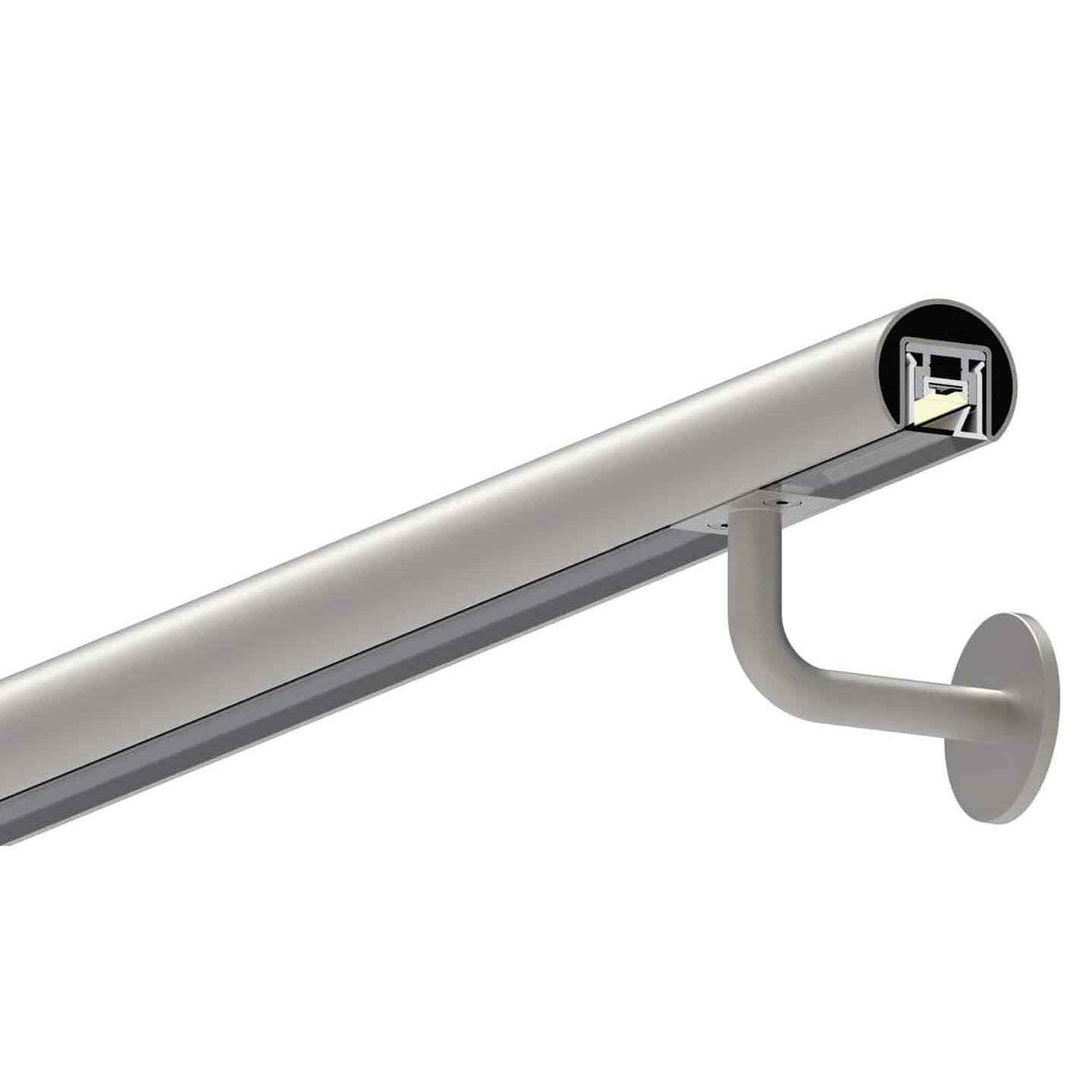 Extrusion Aluminum Handrail Profiles
