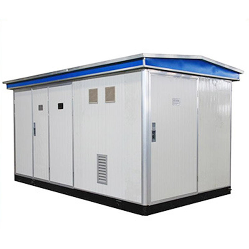 Prefabricated electrical compact substation preloaded outdoor box transformer