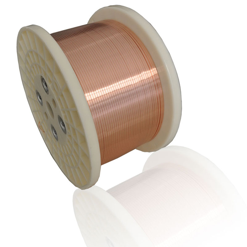 Bare copper aluminum flat or round wire coil winding wire