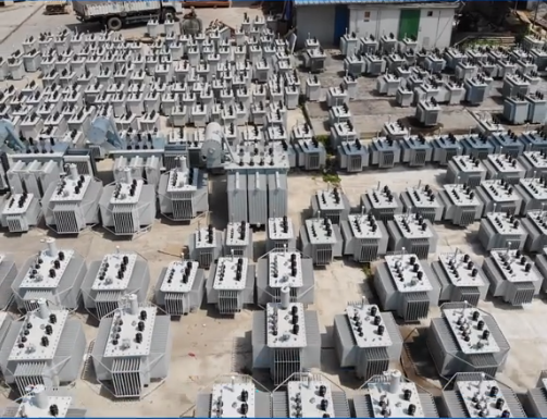 Large scale production of power transformer