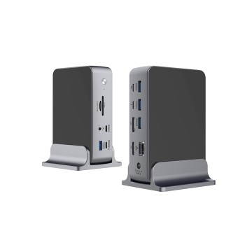 15 in 1 Thunderbolt4 USB C+HDMI+DP Triple 4K diaplay USB C Docking Station
