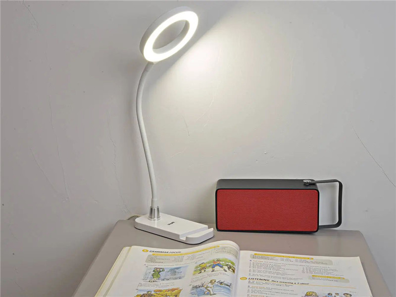 Portable Round Shape Square Base Designed LED Tube Lamp with Wireless Rechargeable for Mobile