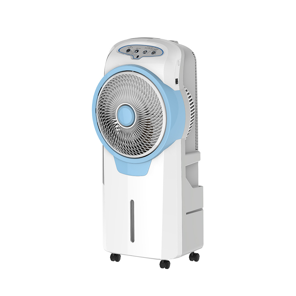 KN-1184 6 لیٹر DC 12V ان پٹ Esay Moving Rechargeable Air Cooler with AC/DC آپریشن