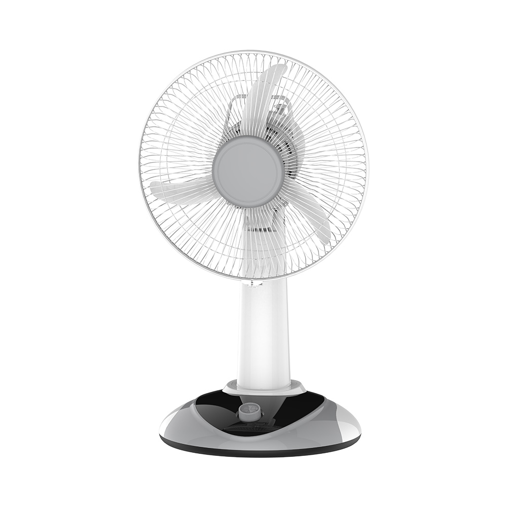 KN-7912  12-Inch AC Adjustable Height Table Fan with 3-Sp...