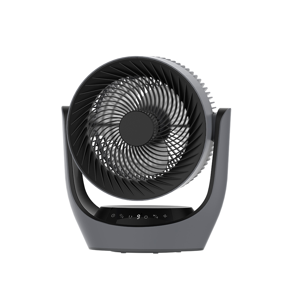 KN-L2839R  9-Inch Rechargeable Air Circulator Fan with Night Light, 9-Speed Settings, 3 Wind Modes, and AC/DC Operation