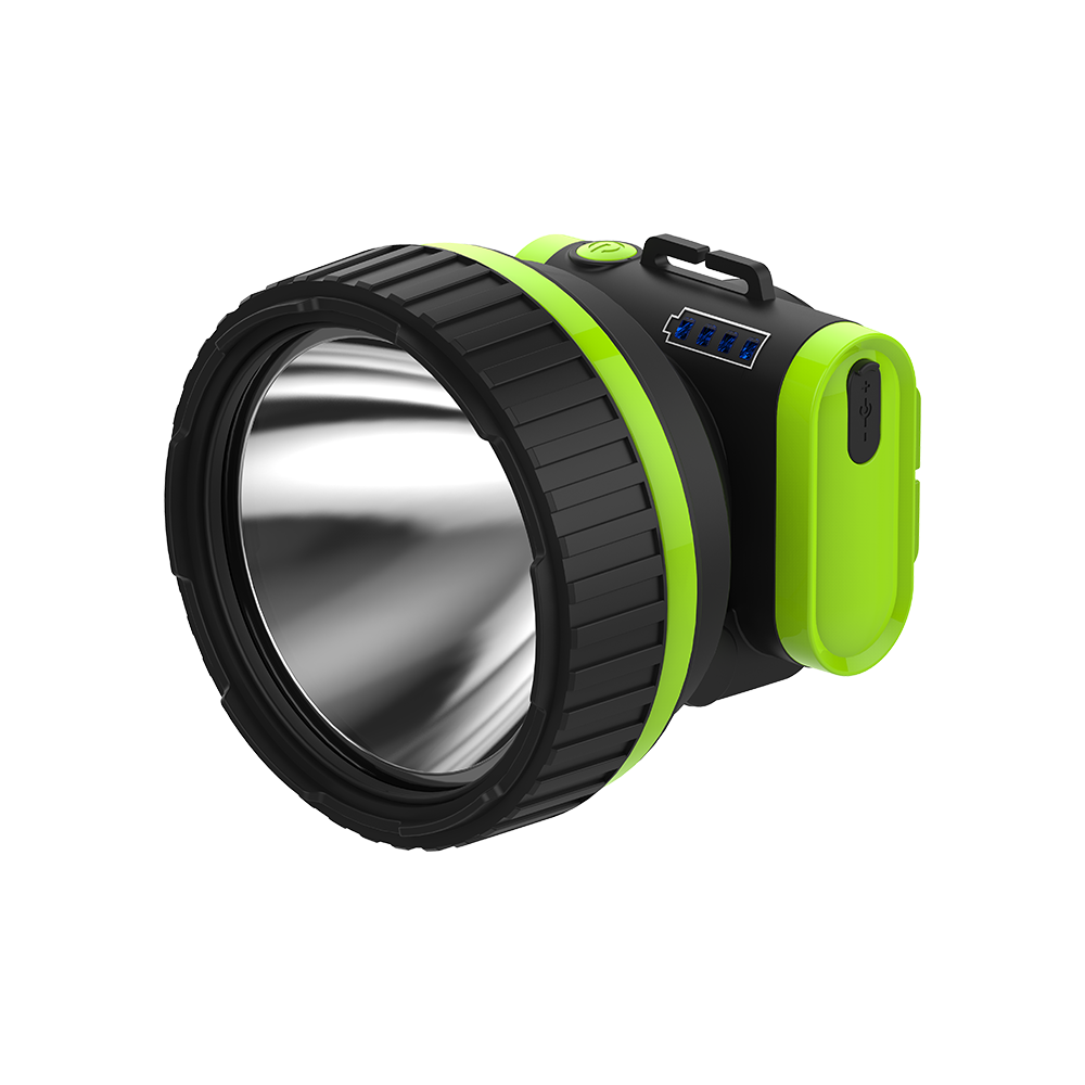 KN-L4771  Rechargeable Head Light with 4000mAh Lithium Battery and Battery Power Indicator