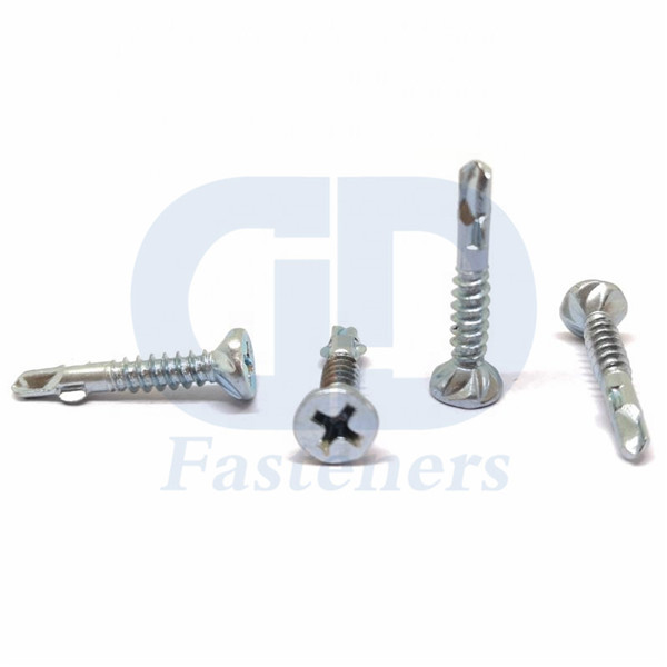 Stainless Steel 410 Phillips CSK Head Self-drilling Screw