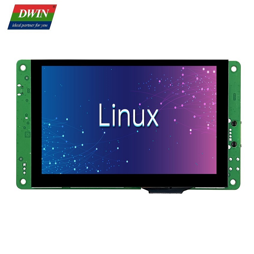 Modèle d'écran tactile capacitif Linux Debian10 de 5 pouces 800 * 480: DMG80480T050_40WTCZOS-1 (qualité industrielle)