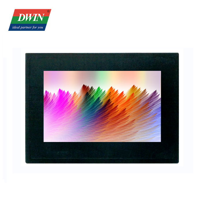 7,0 inç 800*480 34pin Arayüz 900nit vurgulama 65K renk Dirençli dokunmatik ekran LVDS multimedya ekranı:HDW070_003L