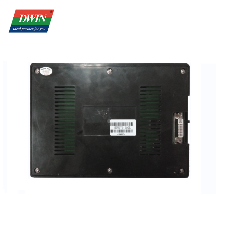 7,0 dyuym 800*480 65K 900nit Ajratish ranglari Rezistiv sensorli LVDS multimedia displeyi DVI-I interfeysi: HDW070_002L
