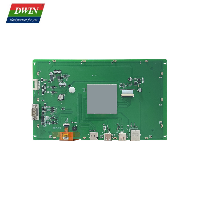 Écran capacitif HMI 10,1 pouces 1280 x 800 pixels DMT12800T101_39WTC (qualité industrielle)