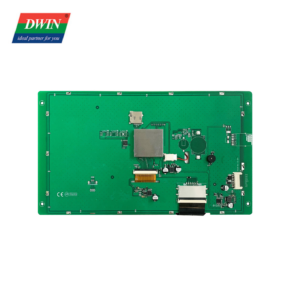 10,1 дюймдік HMI сенсорлық дисплей DMG10600C101_04W (коммерциялық дәреже)