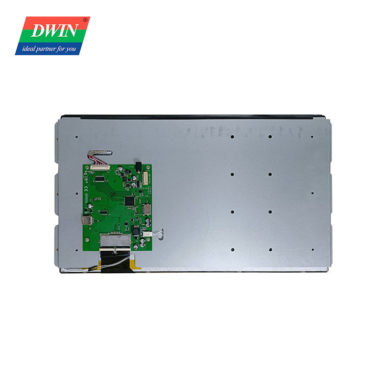 Écran LCD HDMI 18,5 pouces 1366 * 768 IPS 200nit Moniteur Raspberry pi Écran tactile capacitif Couvercle en verre trempé Dr...