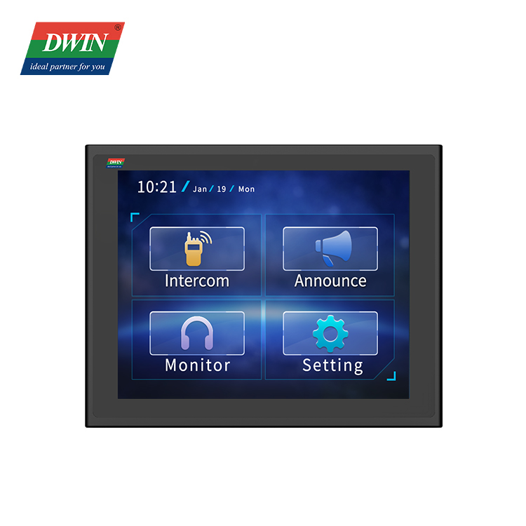Display LCD intelligente da 12,1 pollici con custodia DMG80600T121_15WTR (grado industriale)