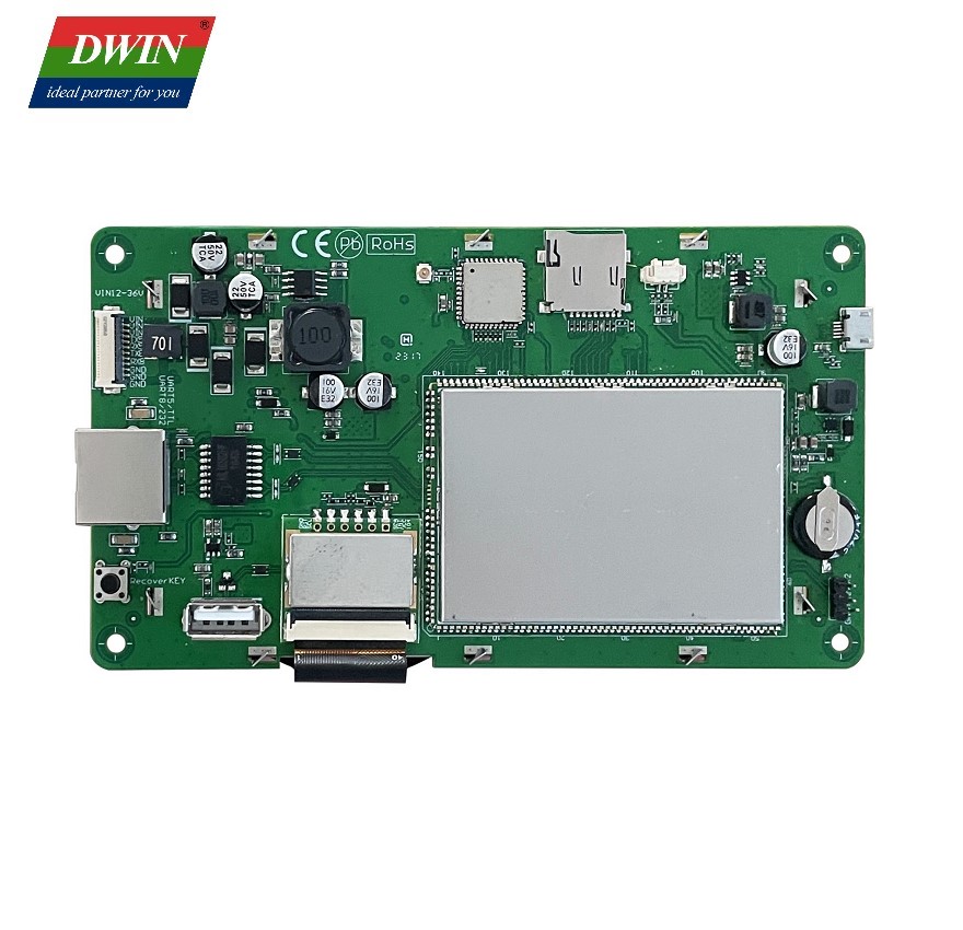 5 Inch 800*480 Linux Capacitive Touch Screen Modelo: DMG80480T050_40WTC (Industrial Grade)