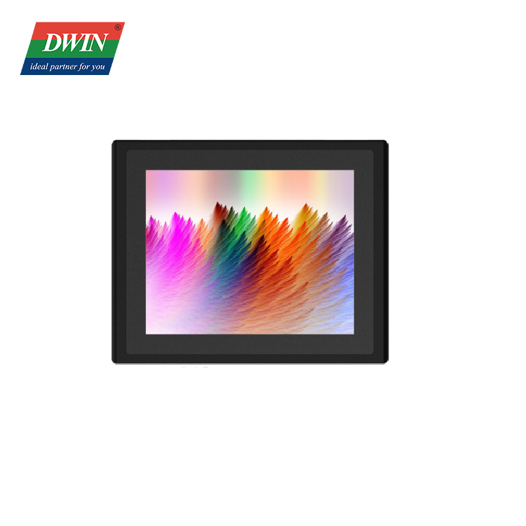 8,0 inch IPS 250nit 1024xRGBx768 Raspberry pi-display Capacitieve aanraakscherm van gehard glas Driver gratis HDMI-interface met behuizing (IP65) Model: HDW080_A5001L