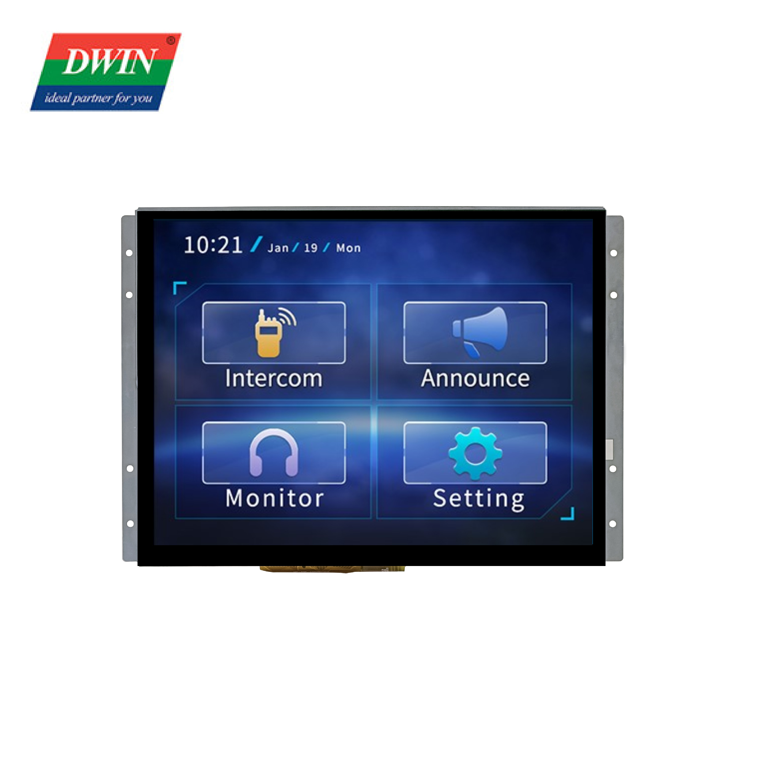 Painel de toque LCD de 10,4 polegadas DMG80600L104_01W (grau de consumidor)