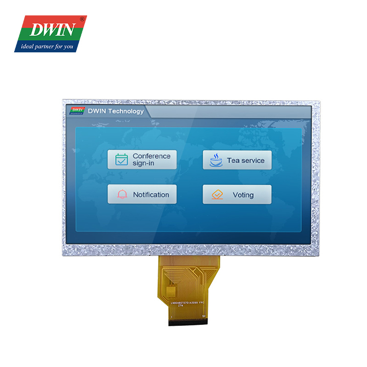 7 インチ 800x480 RGB 24 ビット 50PIN 300nit TN TFT LCD モジュール LN80480T070IA3098