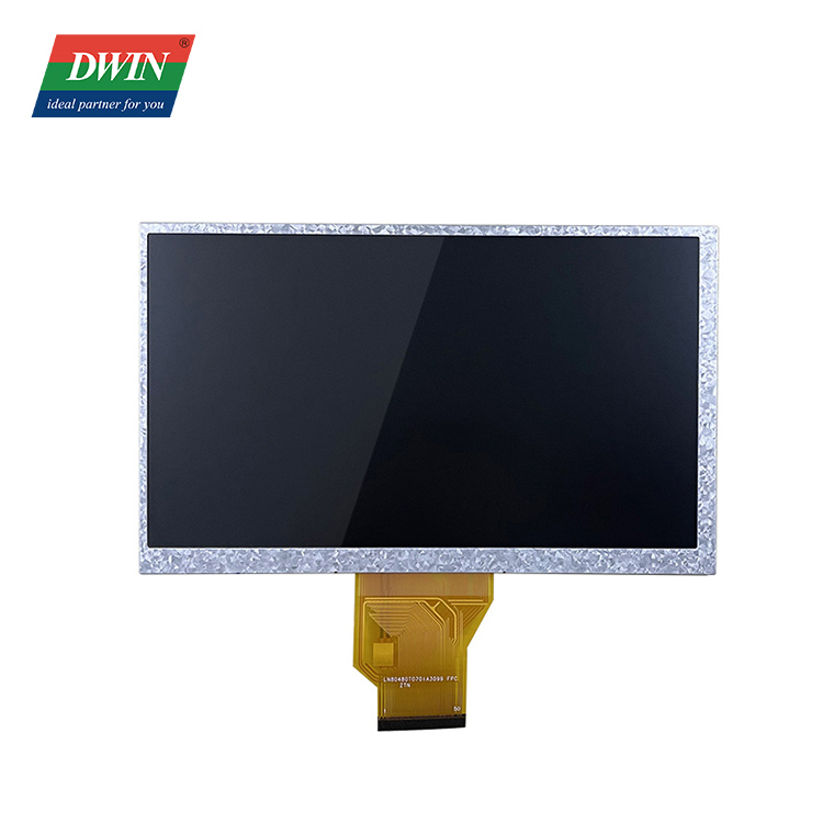 7 hüvelykes 800x480 RGB 24 bites 50PIN 300nit TN TFT LCD-modul LN80480T070IA3098