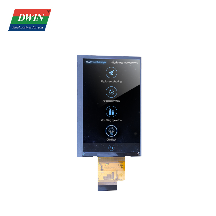 Interface IPS TFT LCD LI48800T043TC3098 de 4,3 pouces 480x800 RVB