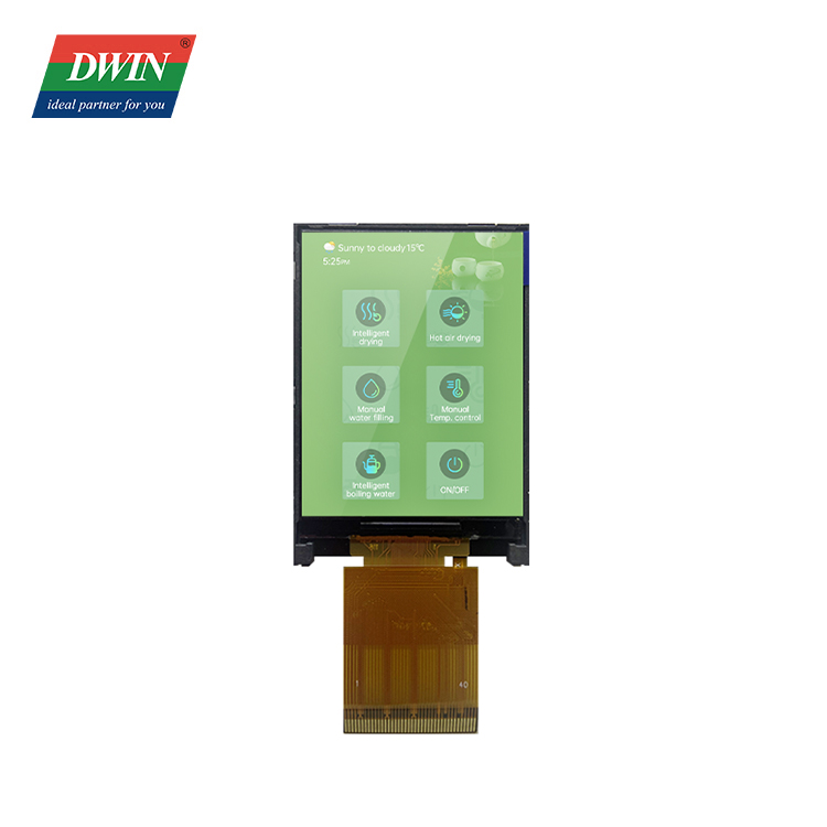 2 inch 240x320 RGB 18-bits interface 350nit IPS TFT LCD LI24320T020SA3598